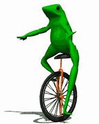 Image result for Unicycle Frog Meme