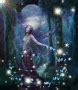 Image result for Night Forest GIF Shhoting Star