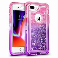 Image result for iphone 8 plus phones cases glitter