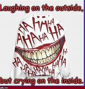 Image result for Crying Laughing Inside Meme