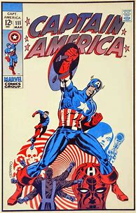 Image result for Captain America Retro Comics
