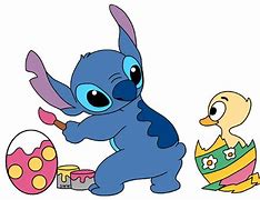 Image result for Stitch Easter Clip Art