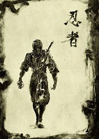 Image result for Japanese Ninja Art