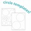 Image result for 3 Inch Diameter Circle Template