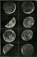 Image result for Vintage Moon Phases