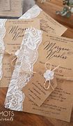 Image result for Faire Part Mariage Dentelle