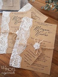 Image result for Faire Part Champetre