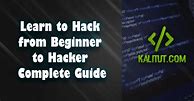 Image result for Learn to Hack for Beginners