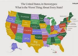 Image result for Stereotype United States Map