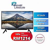 Image result for Sharp Smart TV 2Tc42bg1x