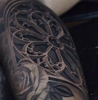Image result for Rose Window Tattoo