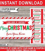 Image result for Christmas Coupon Ideas