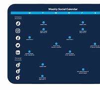 Image result for Social Media Calendar Template 2019