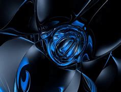 Image result for Black Blue 3D Wallpaper