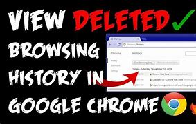 Image result for View Deleted Browsing History