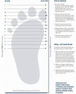 Image result for Infant Foot Measure