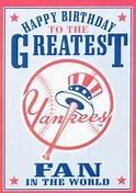 Image result for Happy Birthday Funny Baseball Yankees