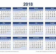 Image result for Free Online Calendar 2018