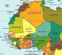 Image result for Detailed Map West Africa