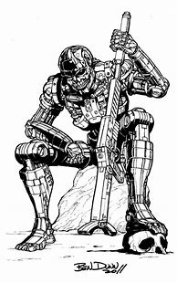 Image result for Terminator Skull Robot