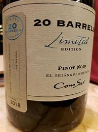 Image result for Vina Cono Sur Pinot Noir 20 Barrels