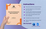 Image result for Employment Agency Agreement Template