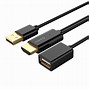 Image result for HDMI Cable with USB End