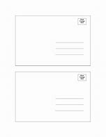 Image result for 4 X 6 Postcard Template Word