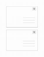 Image result for 4X6 Postcard Template Free