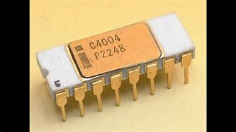 Image result for First Microprocessor Intel 4004