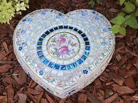 Image result for Mosaic Stepping Stone Designs