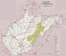 Image result for West Virginia Tourist Map