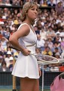 Image result for Chris Evert Haircut