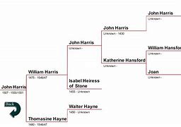 Image result for Harris Family Tree From King Henry
