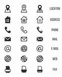 Image result for Free Business Card Icons