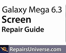 Image result for galaxy mega repair screens