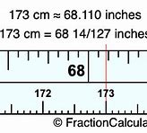 Image result for 173 Cm to In