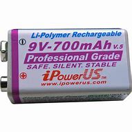 Image result for Lithium Polymer Rechargeable Battery