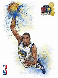 Image result for Cartoon Kevin Durant Warriors