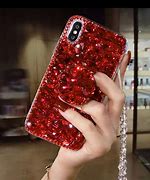 Image result for iPhone 1/4" Magnetic Rhinestone Kickstand Case