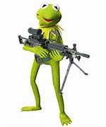 Image result for Kermit Gun PNG