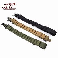 Image result for Nylon Rifle Sling with Ammo Holder