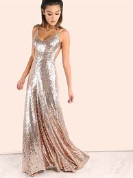 Image result for Rose Gold Maxi Dress