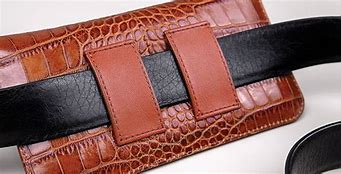 Image result for Large Vertical Leather Belt Case iPhone 11