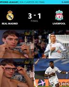 Image result for Real Madrid V Liverpool Memes