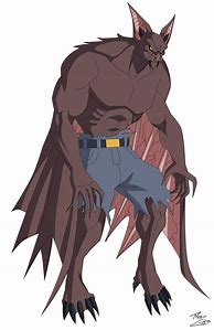 Image result for Man-Bat Sketch