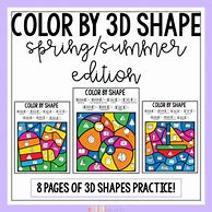 Image result for Color by 3D Shape