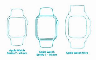 Image result for Apple Watch Series 7 Size Template