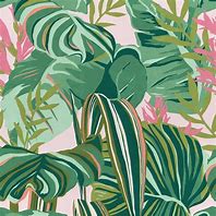 Image result for Pink and Green Tropical Wallpaper
