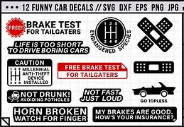 Image result for Cool Car Stickers SVG